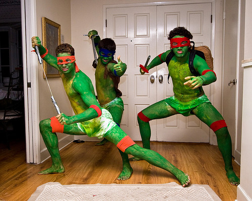 Teenage mutant ninja turtles cosplay