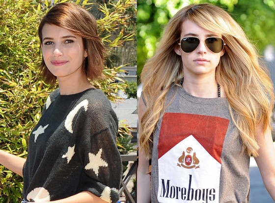 Emma Roberts, Hair Emma Roberts, Hair