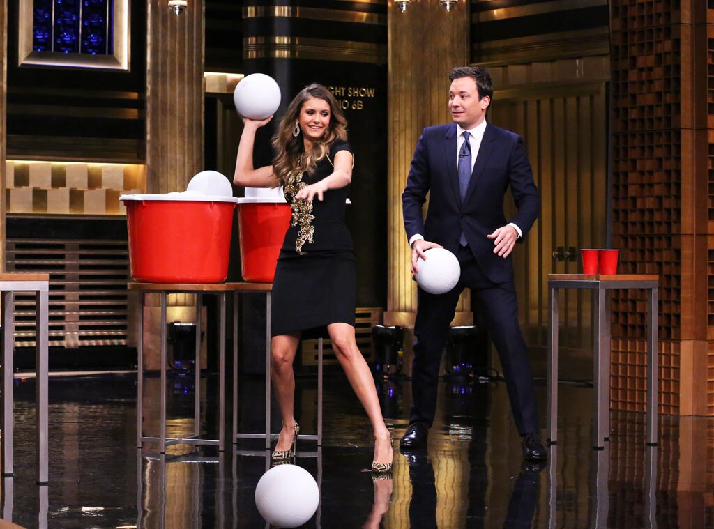 Nina Dobrev, Tonight Show Nina Dobrev, Tonight Show