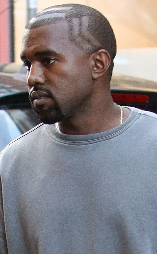 Kanye West Debuts New Haircut—and You've Gotta Take a Closer Look! E