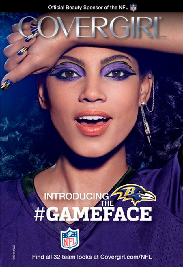 Covergirl Model Given A Black Eye In Ad Photoshopped To Protest The Nfl After Ray Rice Domestic