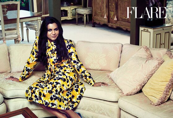 Mindy Kaling, Flare Magazine Mindy Kaling, Flare Magazine