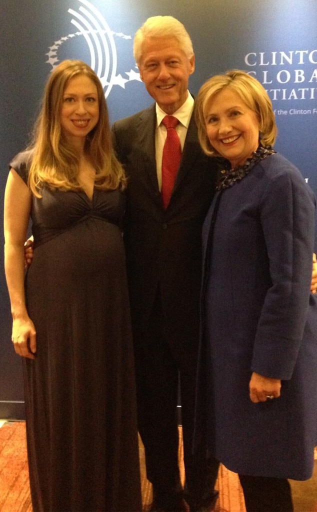 Bill Clinton Reveals Chelsea Clinton's Due Date, Admits Grandchild's