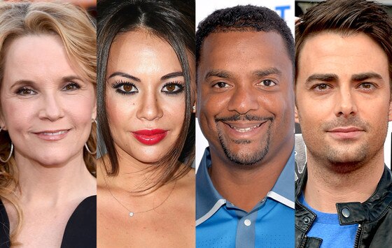 Jonathan Bennett, Lea Thompson, Janel Parrish, Alfonso Ribeiro, DWTS Jonathan Bennett, Lea Thompson, Janel Parrish, Alfonso Ribeiro, DWTS