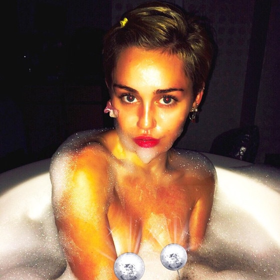 Naked shower pics miley cirus