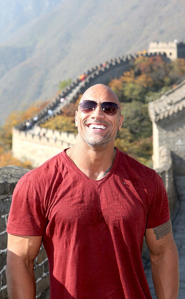 Dwayne Johnson From The Big Picture Todays Hot Photos E News 