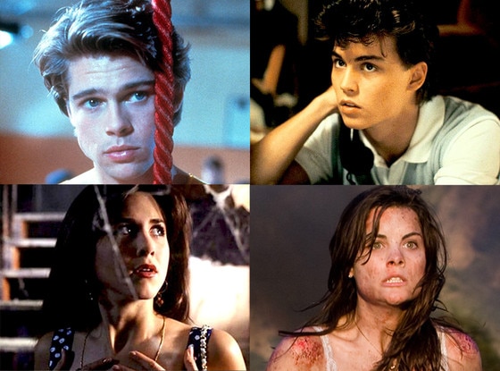 Brad Pitt, Jennifer Aniston, Johnny Depp, Jaimie Alexander, Celebs Who Started In Horror Movies Brad Pitt, Jennifer Aniston, Johnny Depp, Jaimie Alexander, Celebs Who Started In Horror Movies