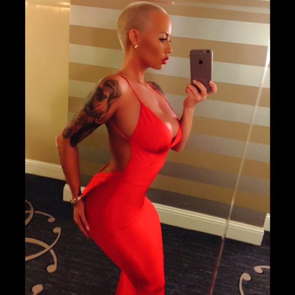 Amber Rose Goes Topless Posts More Nsfw Pics And Tells Her Haters Kiss My Milfy Ass E News