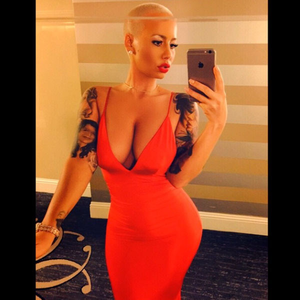 Amber Rose Posts More NSFW Pics, Tells Haters to Kiss My 