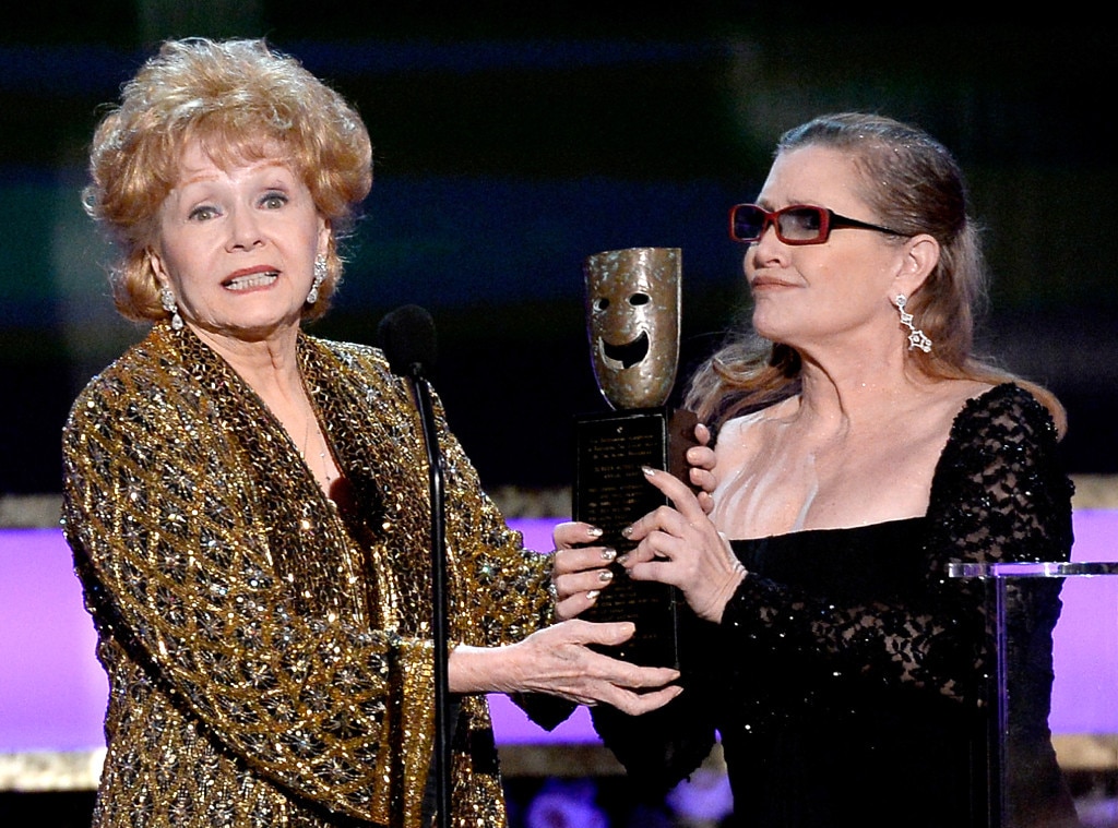 Debbie Reynolds, Carrie Fisher, SAG Awards, Winner
