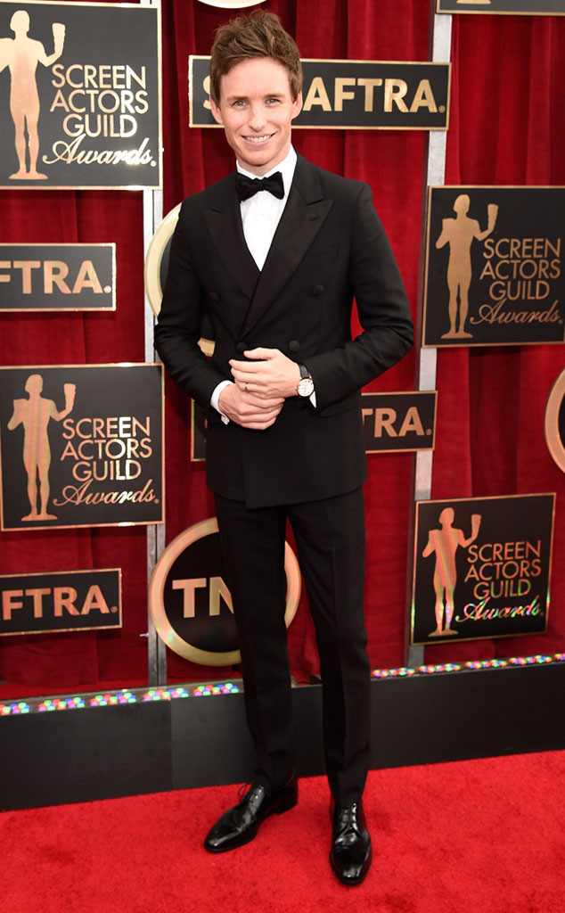 Eddie Redmayne From Best Dressed Men At The 2015 Sag Awards E News