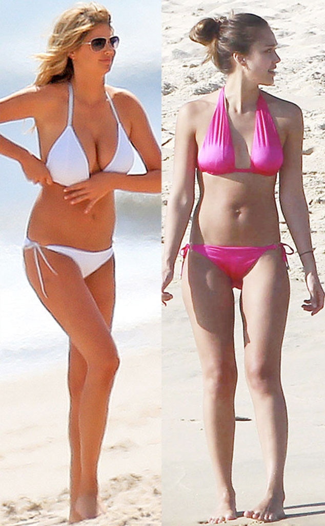 Hottest Celebrity Body Tournament Is Kate Upton Or Jessica Alba Sexier Vote In Round 4 E News 