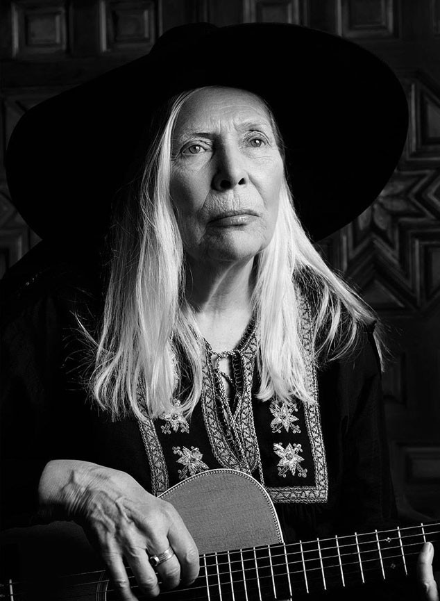 Folk Rock Icon Joni Mitchell, 71, Is The Face of Saint Laurent's Latest