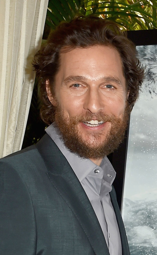 What’s Going On With Matthew McConaughey’s Hair, Bushy ...