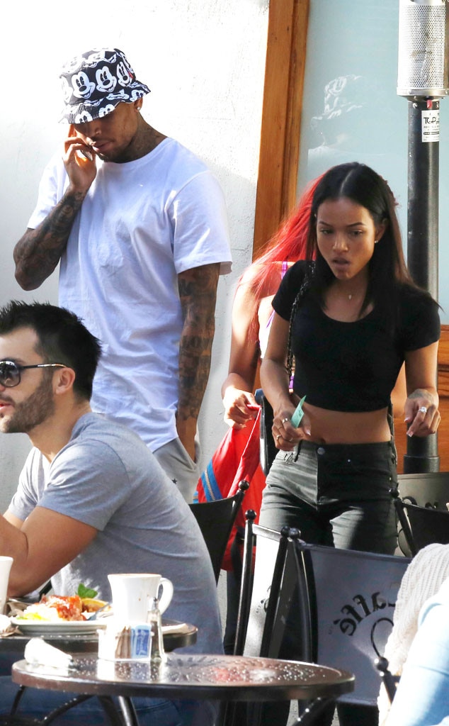 Chris Brown and Karrueche Tran Still Going Strong, Grab Lunch Together