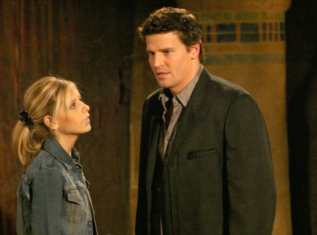 Buffy and Angel, Buffy the Vampire Slayer from The 50 Greatest TV Couples Ever E! News