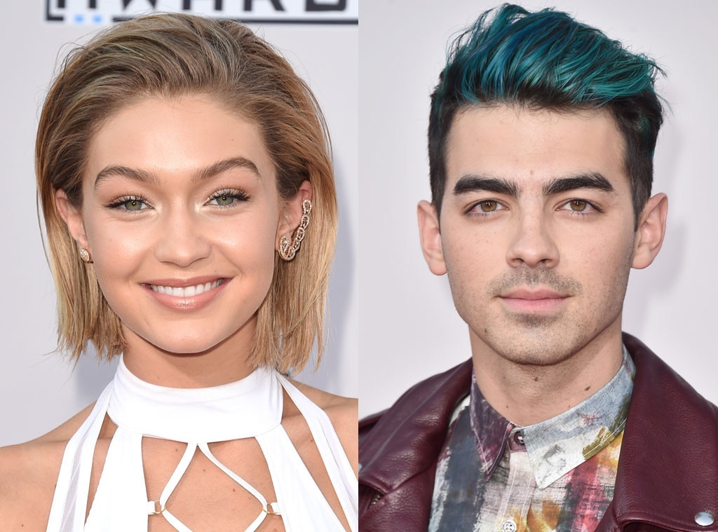 Gigi Hadid, Joe Jonas, 2015 American Music Awards