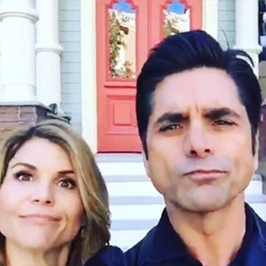 John Stamos And Lori Loughlin Recreate That Step Brothers