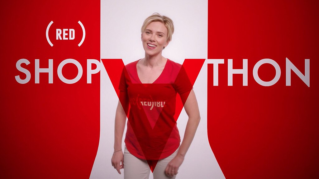 Scarlett Johansson, (RED) SHOPATHON Holiday Jingle Scarlett Johansson, (RED) SHOPATHON Holiday Jingle