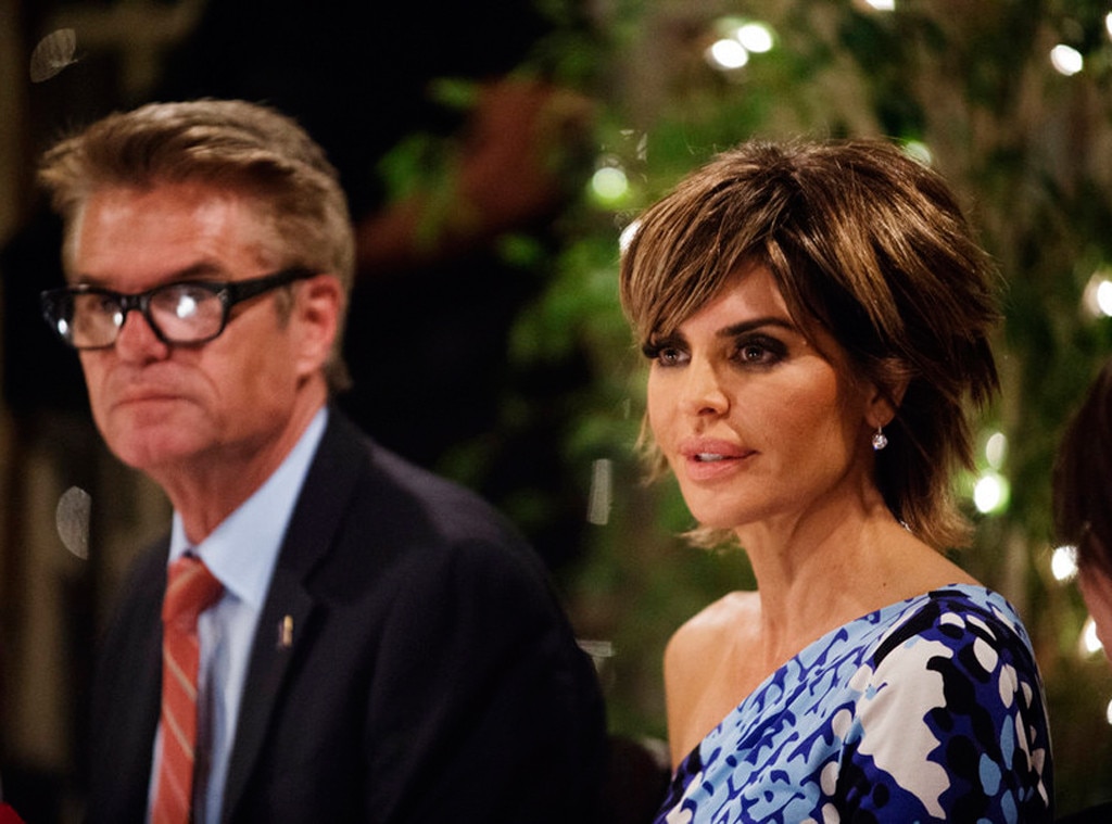 Harry Hamlin, Lisa Rinna, Real Housewives of Beverly Hills