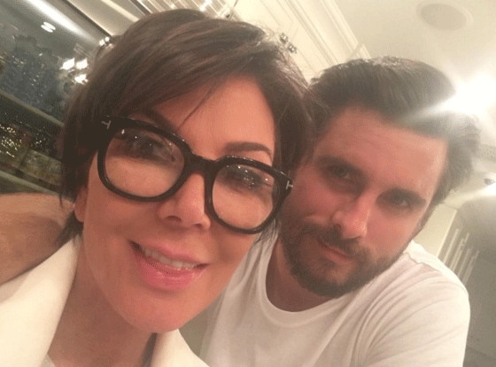 Kris Jenner, Scott Disick Kris Jenner, Scott Disick