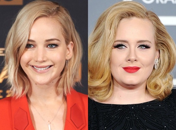 Jennifer Lawrence, Adele Jennifer Lawrence, Adele
