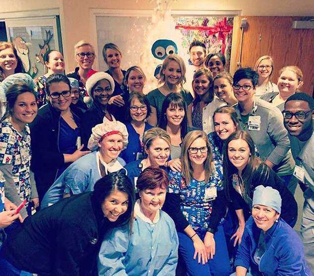 Jennifer Lawrence, Kosair Children's Hospital Jennifer Lawrence, Kosair Children's Hospital