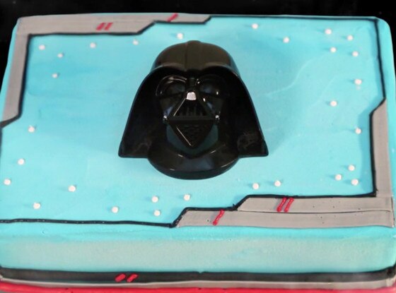 Darth Veda Cake, Baskin Robbins Darth Veda Cake, Baskin Robbins