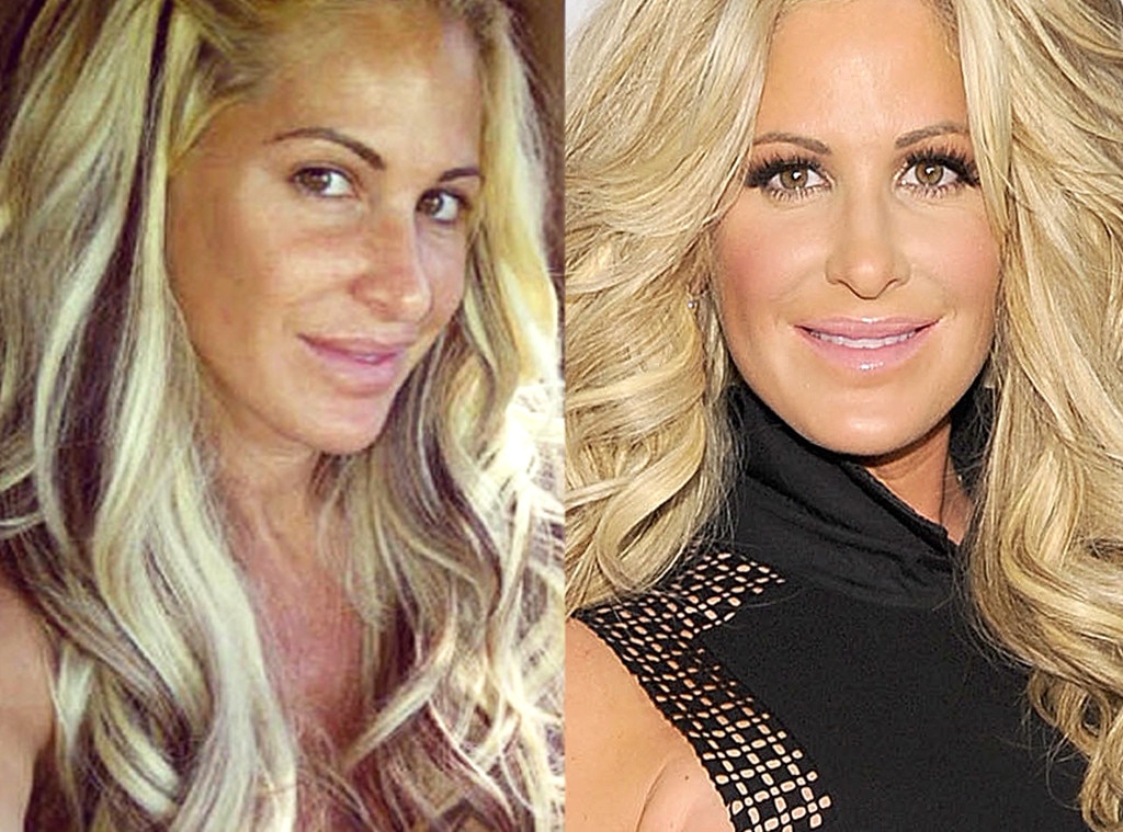 Kim Zolciak Biermann Real Housewives Of Atlanta From Real Housewives With And Without Makeup 