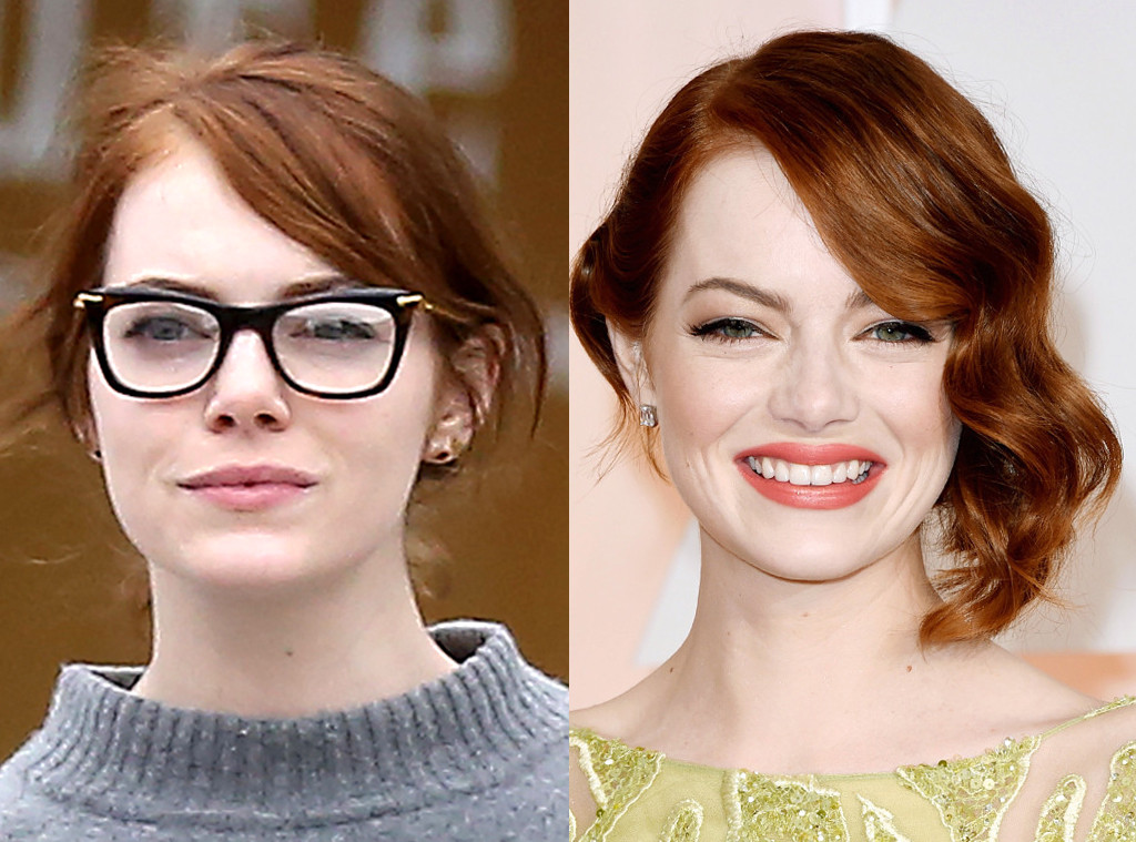 emma stone from stars without makeup
