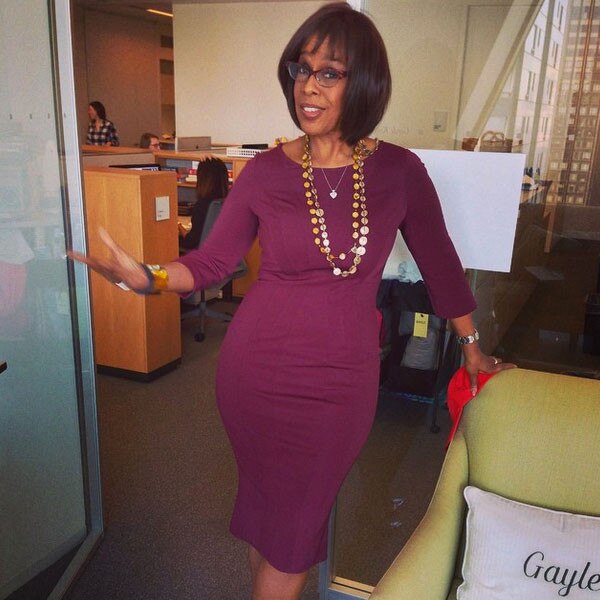 Gayle Kings Dress Splits See The Before And After Pics E News Canada 