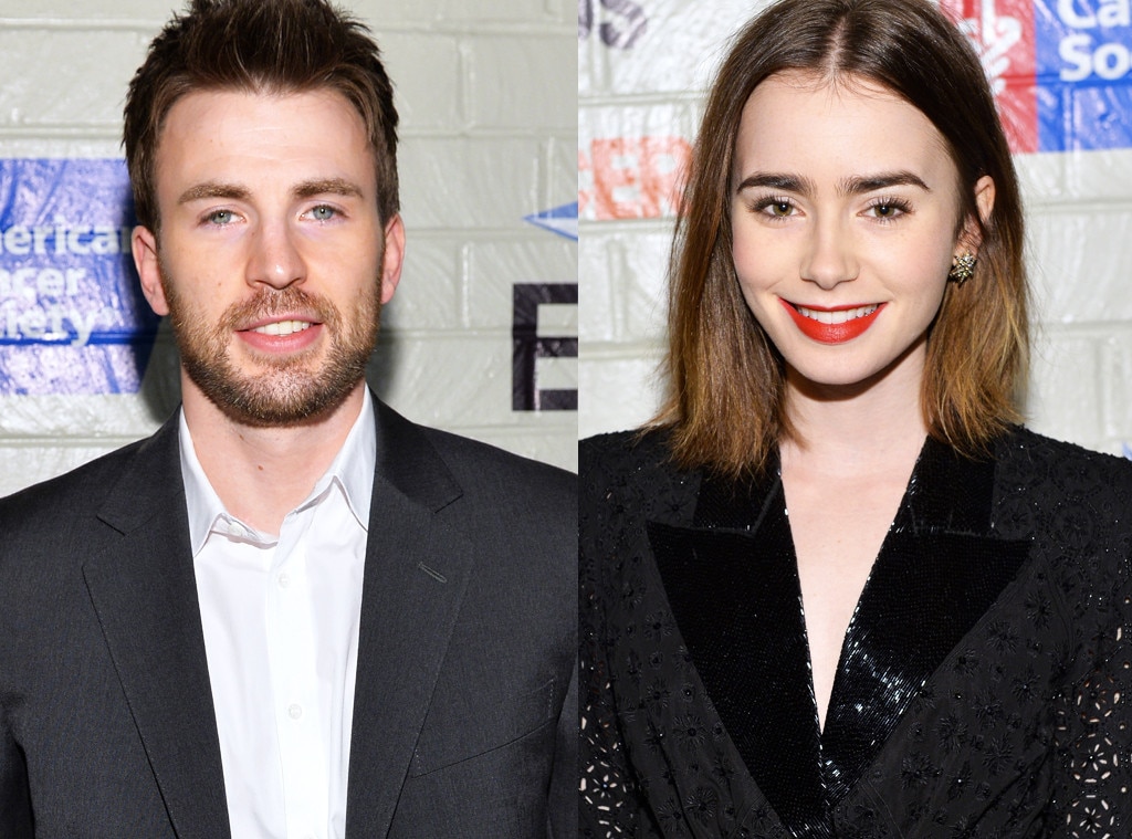 Chris Evans Dating Lily Collins Check Out Details About Their Friday