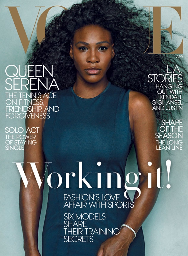 Serena Williams Looks Phenomenal On History Making Cover Of Vogue—see 9405
