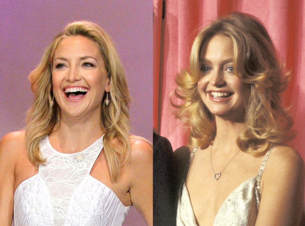 Kate Hudson & Goldie Hawn from Stars & Their Mini-Me Kids | E! News