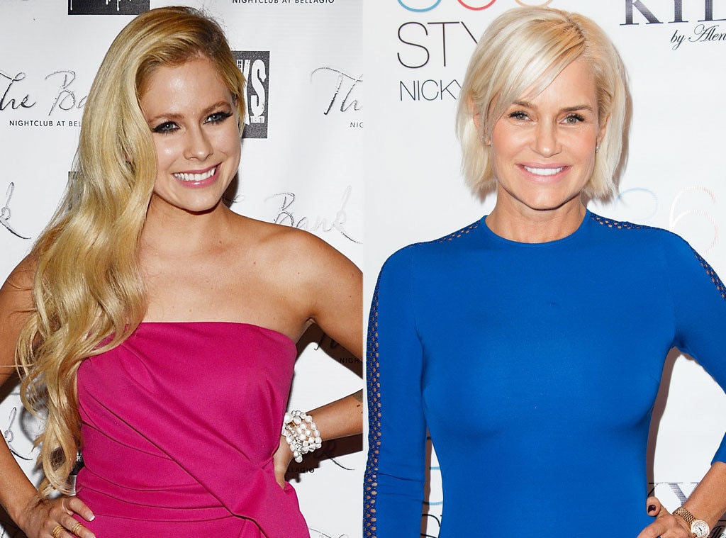 Avril Lavigne, Yolanda Foster Avril Lavigne, Yolanda Foster