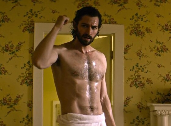 See Game Of Thrones Michiel Huisman Shirtless And Wet