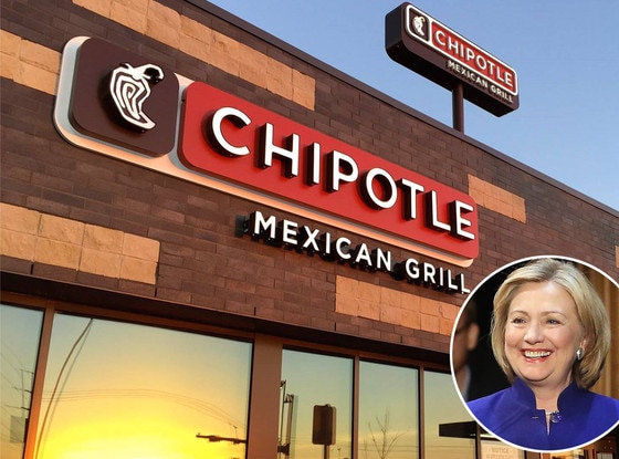 Hillary Clinton, Chipotle Hillary Clinton, Chipotle