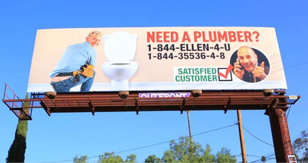 Matt Lauer, Ellen DeGeneres, Billboard Matt Lauer, Ellen DeGeneres, Billboard