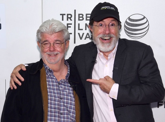 George Lucas, Stephen Colbert George Lucas, Stephen Colbert