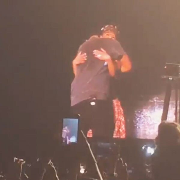 Drake, Nicki Minaj, Hug, Coachella Drake, Nicki Minaj, Hug, Coachella