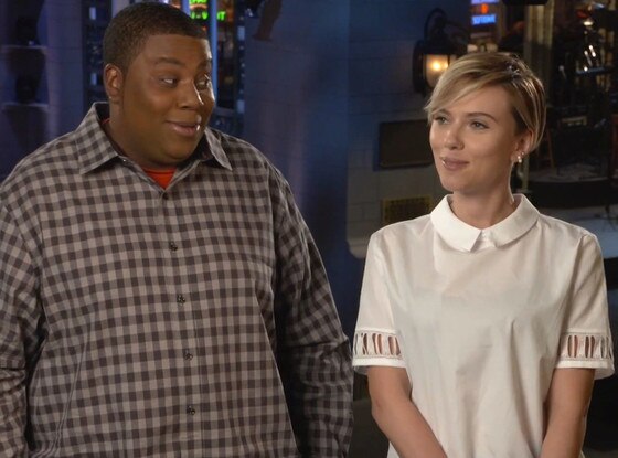 Scarlett Johansson, Kenan Thompson Scarlett Johansson, Kenan Thompson
