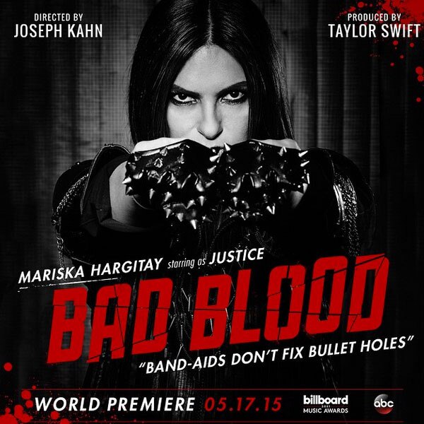 Mariska Hargitay, Taylor Swift, Bad Blood, Instagram