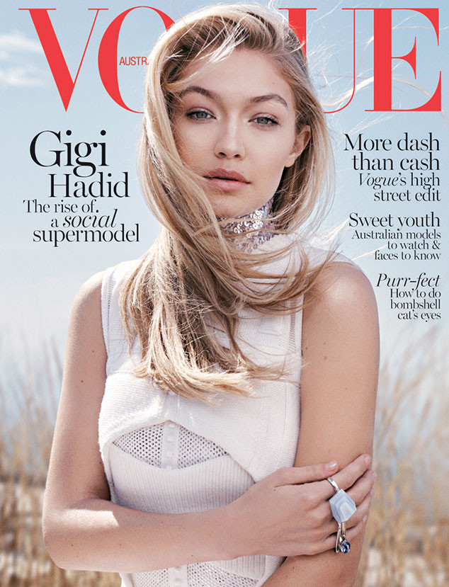 Gigi Hadid Scores Her First American Vogue Cover How It Compares To Her International Editions 