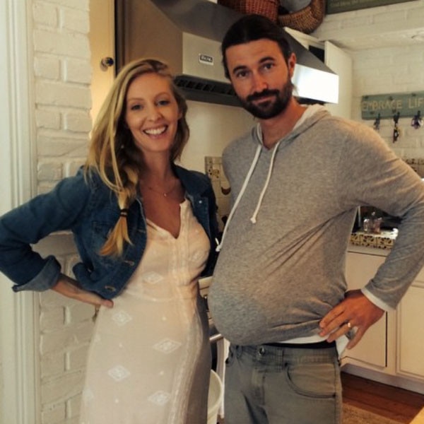 Brandon Jenner Sports Fake Baby Bump Makes Pregnant Leah