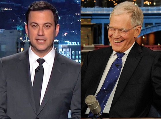 Jimmy Kimmel, David Letterman Jimmy Kimmel, David Letterman