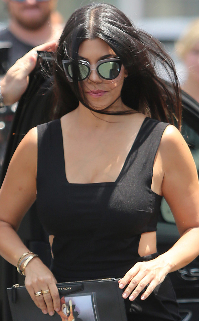 Kourtney Kardashian from Stars' Sunglasses Style E! News