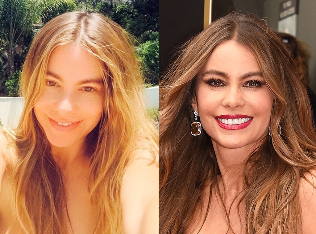 Sofía Vergara from Stars Without Makeup | E! News UK