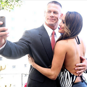 Selfie Time From Nikki Bella And John Cena S Love Story