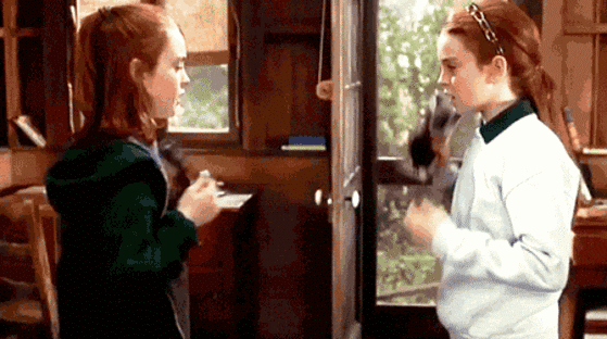 Image result for the parent trap gif