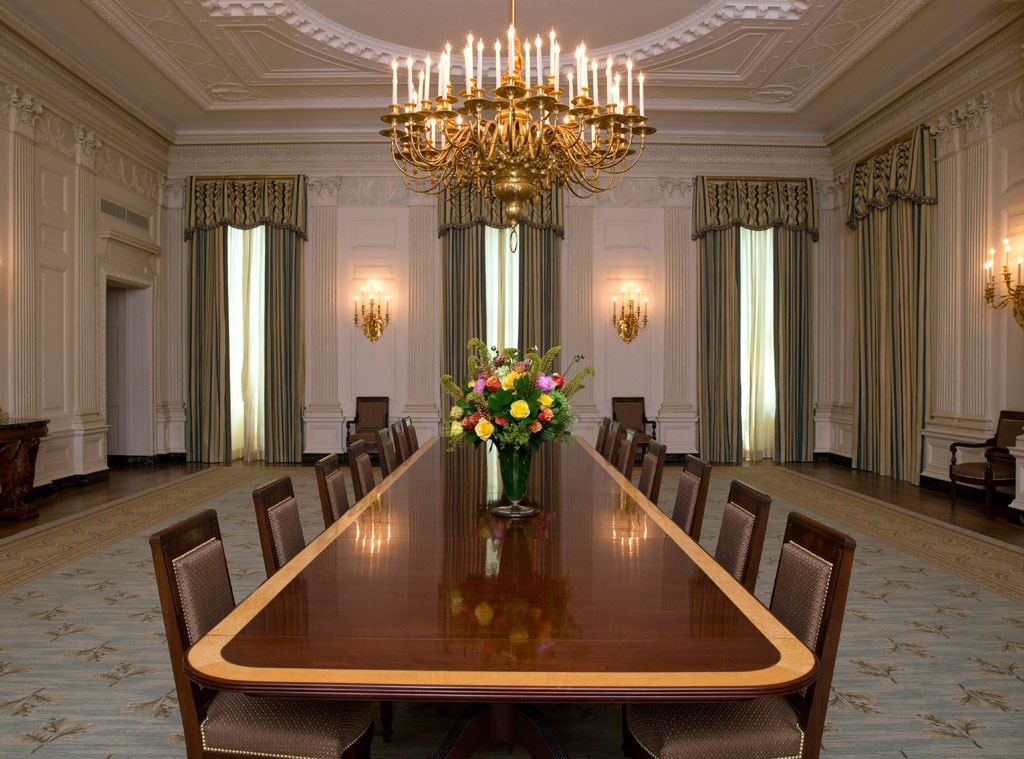 White House Dining Room Michelle Obama